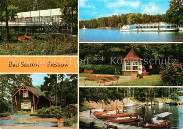 Pieskow Bad Saarow Strandgaststätte Maxim Gorki Gedenkstät
