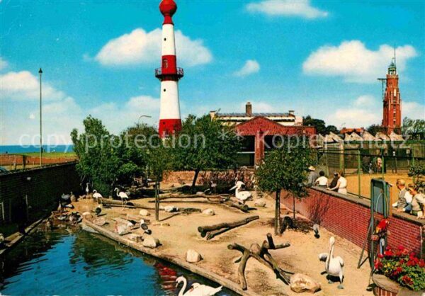 Bremerhaven Tiergrotten und alter Leuchtturm
