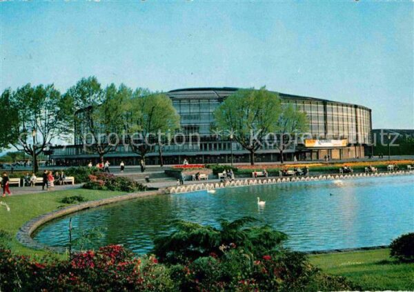 Dortmund Westfalenhalle Schwanenteich