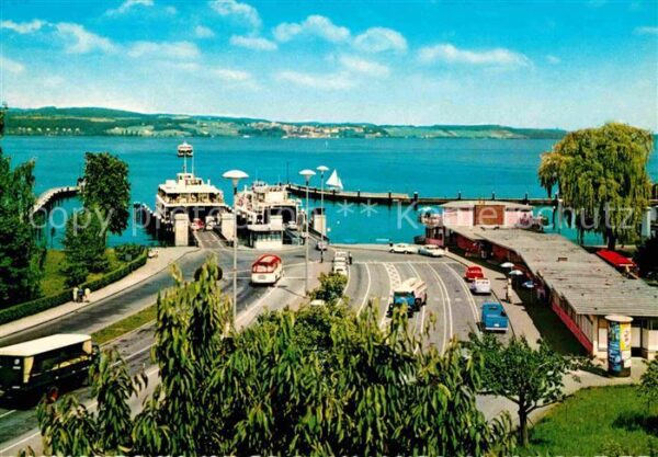 Konstanz Bodensee Autofähre Konstanz Meersburg