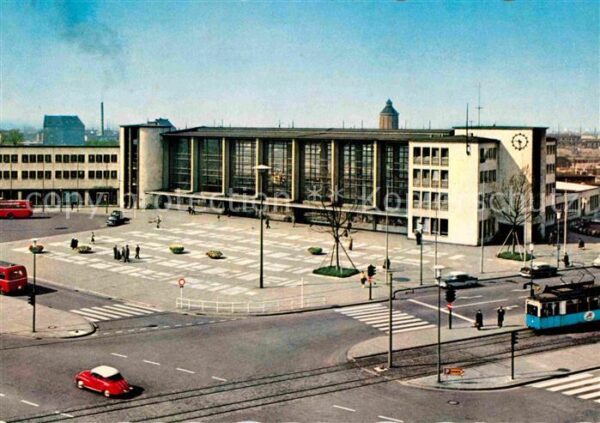 Heidelberg Neckar Hauptbahnhof Strassenbahn