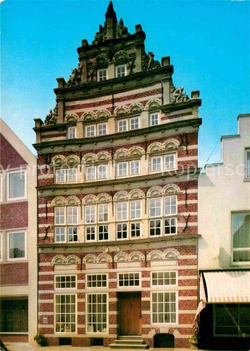 Norden Ostfriesland Schöningh'sches Haus Giebel