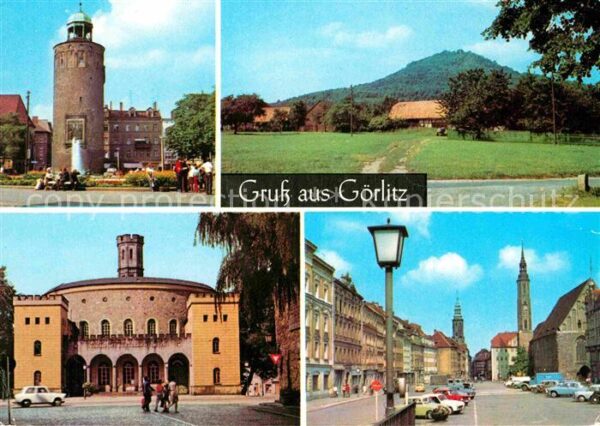 Goerlitz Sachsen Marienplatz Landeskrone Kaisertrutz Len