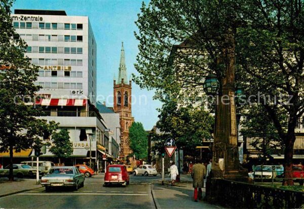 Duesseldorf An der Königsallee Kirche
