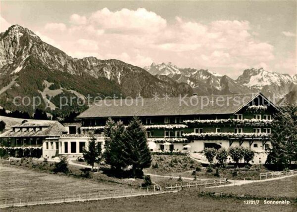 Sonthofen Oberallgaeu Alpenbad Moorbad Kneippbad Sporthotel S
