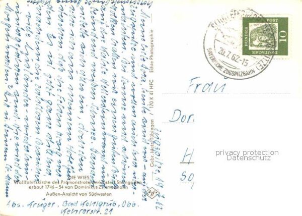 Wies Steingaden Die Wies Wallfahrtskirche 18. Jhdt. Erb – Bild 2