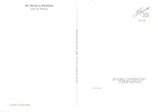 Rheda-Wiedenbrueck Schloss Rheda – Bild 2