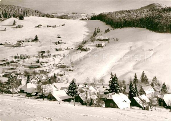 Todtnauberg Panorama Höhenluftkurort Wintersportpla