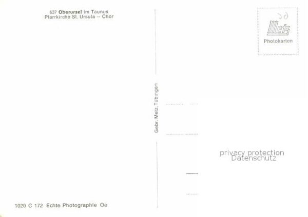 Oberursel Taunus Pfarrkirche St Ursula Chor – Bild 2
