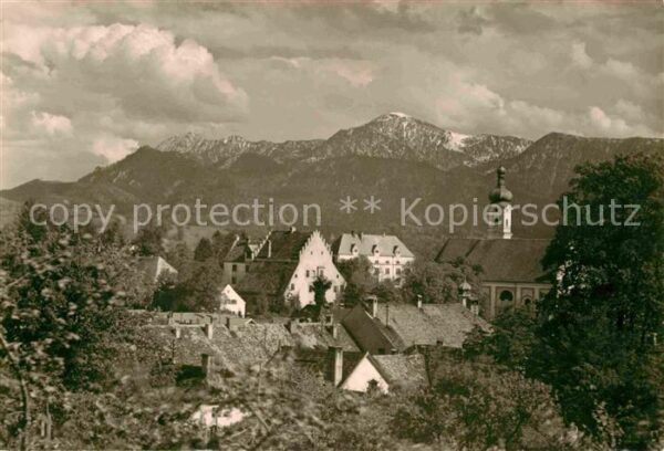 Murnau Staffelsee mit Heimgarten und Herzogstand Bayerisc