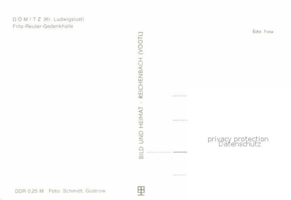 Doemitz Fritz Reuter Gedenkhalle – Bild 2