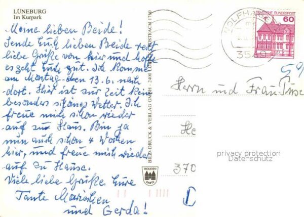 Lueneburg Kurpark – Bild 2