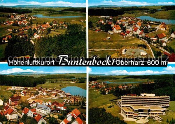 Buntenbock Höhenluftkurort Kurhaus See Fliegeraufn