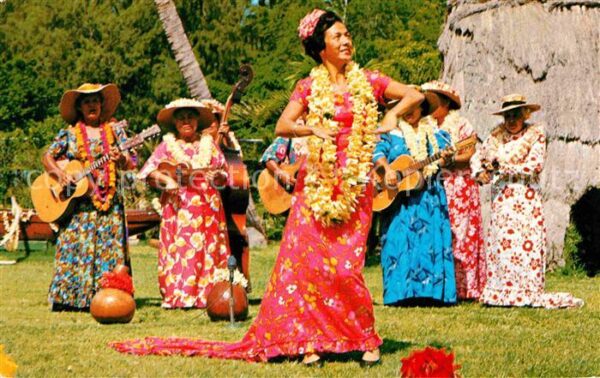 Waikiki Dancing the Hula Kodak Hula Show at Wai