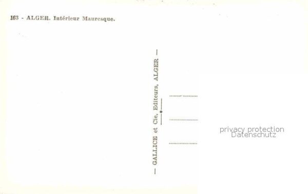 Alger Algerien Interieur Mauresque – Bild 2