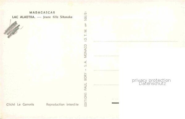 Madagascar Lac Alaotra Jeune fille Sihanaka – Bild 2