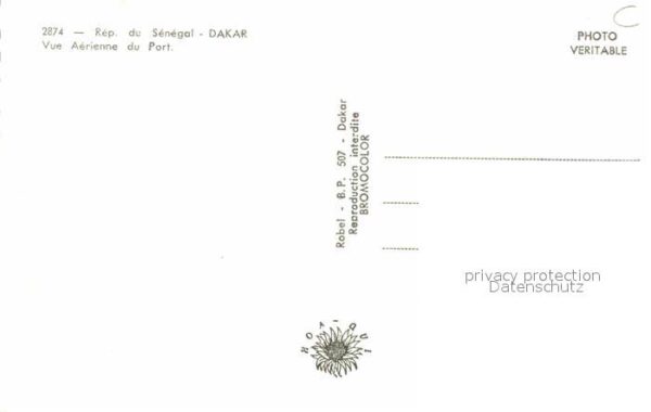 Dakar Vue aerienne du Port – Bild 2