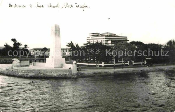 Port Tewfik Entrance to Suez Canal