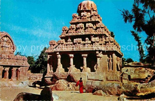 Mahabalipuram Five Rathas Tempel