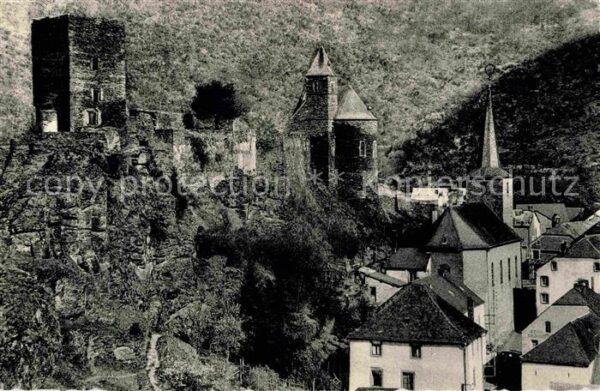 Esch-sur-Sure Les Ruines
