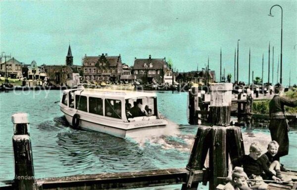 Volendam Hafen Ausflugsboot