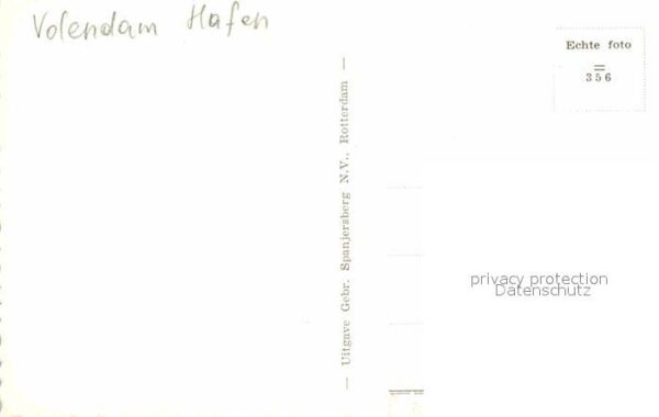 Volendam Hafen Ausflugsboot – Bild 2