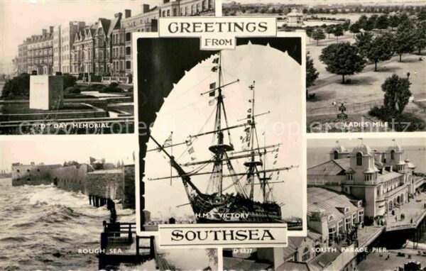 Southsea Day Memorial Ladies Mile South Parade P