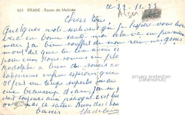 Ifrane Marokko Route de Meknes – Bild 2