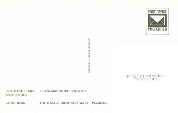 Inverness Highland Castle Ness Bridge Flora Macdonald Stat – Bild 2