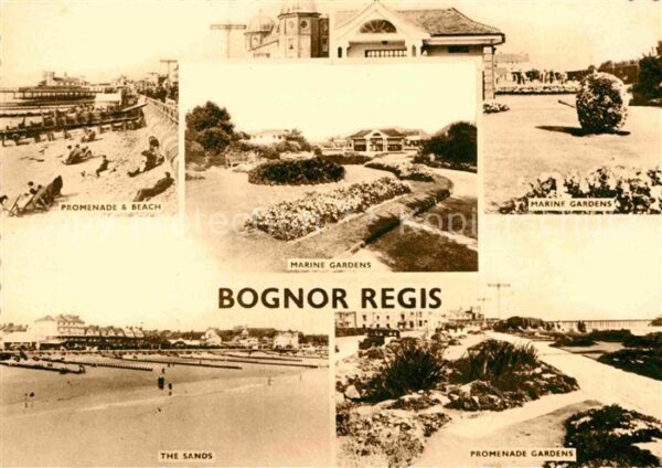 Bognor Regis Promenade Beach Marine Gardens The Sand