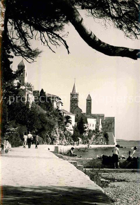 Rab Croatia Promenade Küste