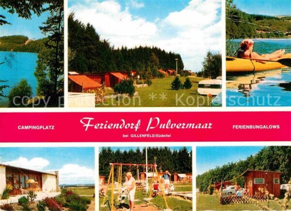 Gillenfeld Feriendorf Pulvermaar Campingplatz Kind