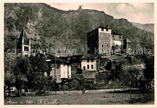 Arvier Il Castello Burg