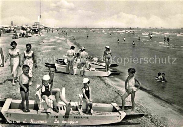 Marina di Ravenna La spiaggia Strand