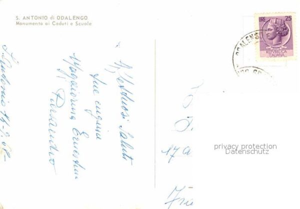 S Antonio di Odalengo Monumento ai Caduti e Scuole – Bild 2