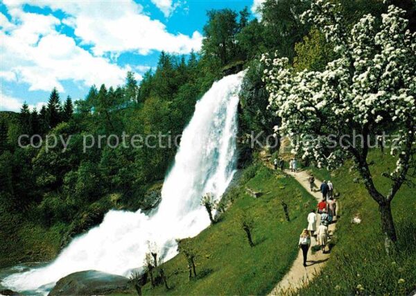 Norheimsund Steindalsfossen Wasserfall