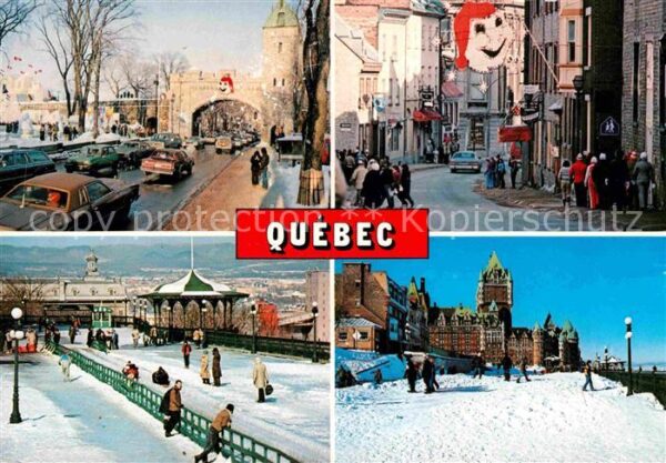 Quebec Porte St Louis Terrasse Dufferin Rue St