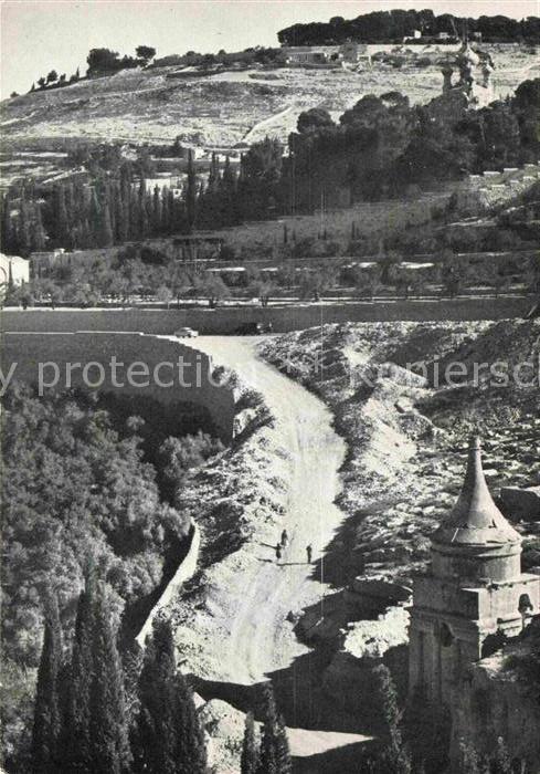 Jerusalem Yerushalayim Mont des Oliviers et la Vallee de Josap