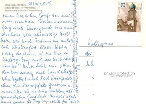 Goslar Breites Tor Marktplatz Hotel Brusttuch – Bild 2