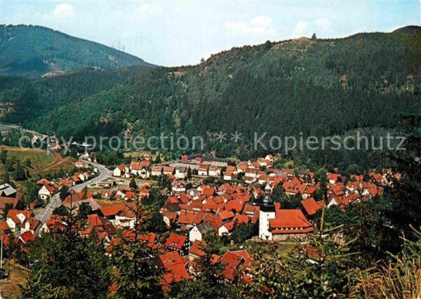 Lautenthal Harz Panorama