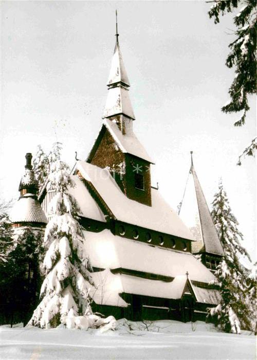 Hahnenklee-Bockswiese Harz Gustav Adolf Kirche Nordische Stabkirch