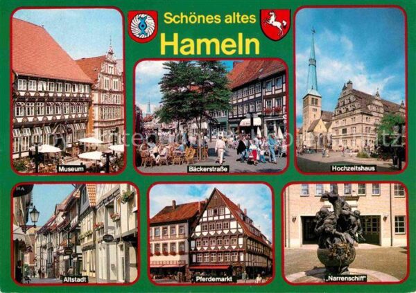 Hameln Weser Museum Bäckerstrasse Hochzeitshaus Narr