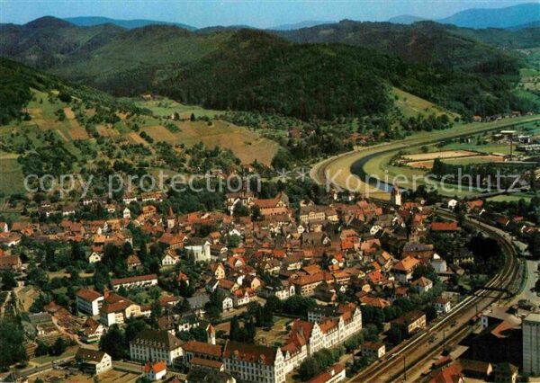 Gengenbach Fliegeraufnahme
