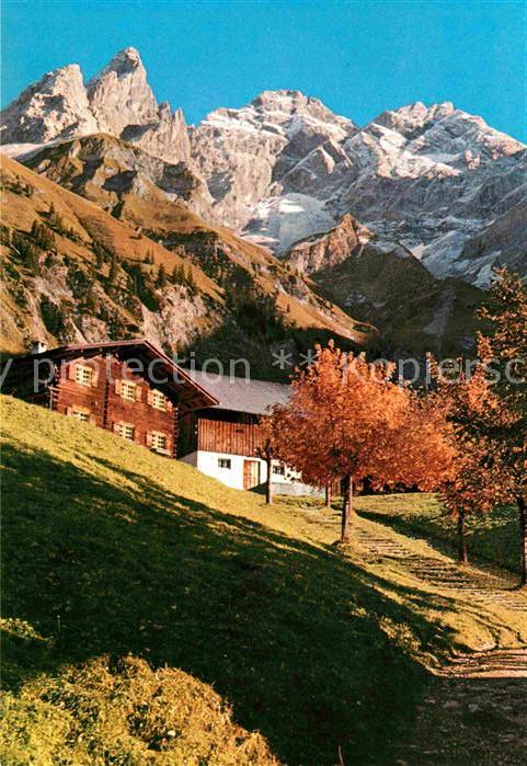 Einoedsbach mit Trettachspitze Mädelegabel Hochfrot