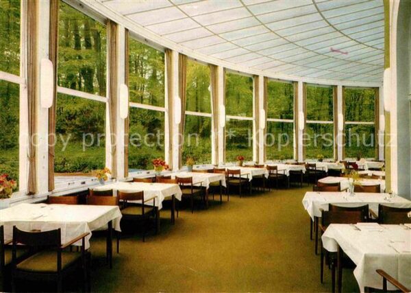 Bad Hermannsborn Kurklinik der Barmer Ersatzkasse Restau
