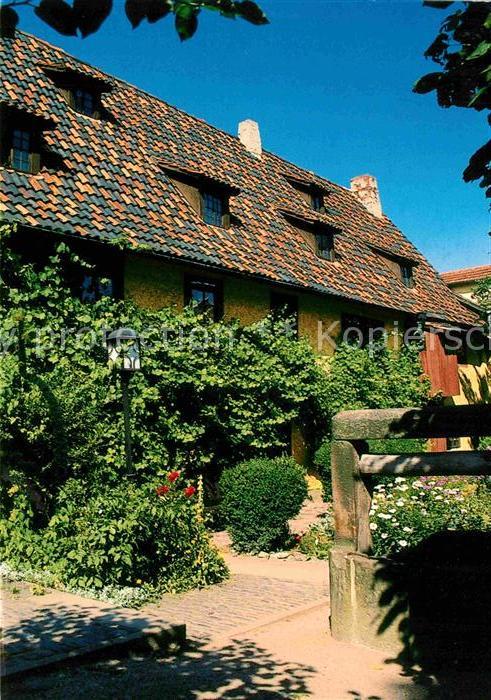 Eisenach Thueringen Bachhaus Garten Gedenkstätte Johann Seb