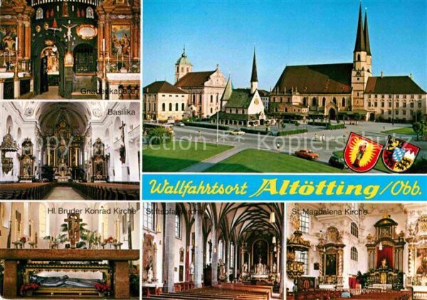 Altoetting Gnadenkapelle Basilika Hl Bruder Konrad