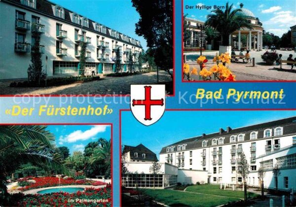 Bad Pyrmont Fürstenhof Hyllige Born Palmengarten