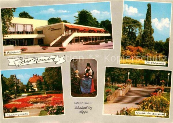 Bad Nenndorf Kurhaus Kurpark Sonnengarten Landestrac
