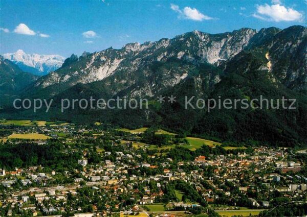 Bad Reichenhall und Bayerisch Gmain mit Hohem Göll Latt